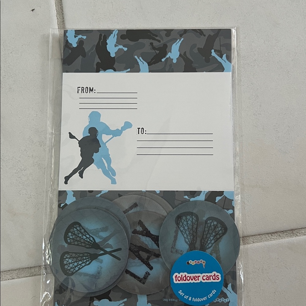 NEW Iscream Lacrosse Stationery for Camp